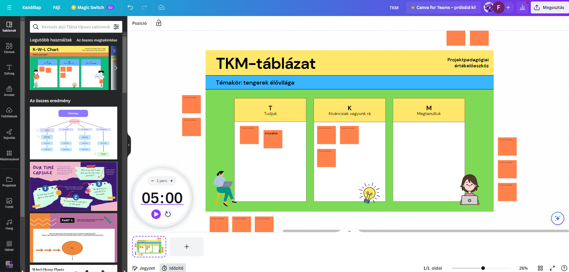 Jamboard-alternatívák 5 Canva Táblák
