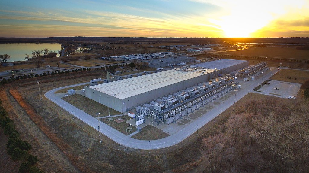 Nehéz felhők 2 Google Data Center, Council Bluffs Iowa